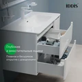Тумба с раковиной IDDIS Edifice 100 подвесная белая (EDI10W1i95K) EDI10W1i95K