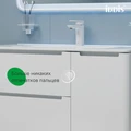 Тумба с раковиной IDDIS Edifice 100 подвесная белая (EDI10W1i95K) EDI10W1i95K