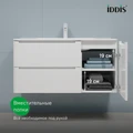 Тумба с раковиной IDDIS Edifice 100 подвесная белая (EDI10W1i95K) EDI10W1i95K
