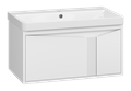 Тумба под раковину Brevita Cascade 80 подвесная CAS-09080-011Я