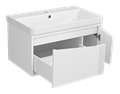 Тумба под раковину Brevita Cascade 80 подвесная CAS-09080-011Я