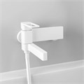 Смеситель для ванны IDDIS Slide белый матовый (SLIWT00i02WA) SLIWT00i02WA