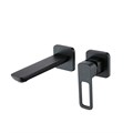 Встраиваемый смеситель для умывальника IDDIS черный матовый, Slide (SLIBL00i65) SLIBL00i65