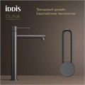 Смеситель для настольного умывальника IDDIS Duna графит матовый (DUNGM01i01) DUNGM01i01