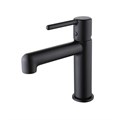 Смеситель для умывальника, черный матовый, Aiger, IDDIS (AIGBL00i01) AIGBL00i01
