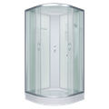 Душевая кабина ERLIT 35 серия ER3510P-C3-RUS матовое стекло ER3510P-C3-RUS