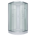 Душевая кабина ERLIT 35 серия ER3509PF-C3-RUS матовое стекло ER3509PF-C3-RUS