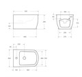 Биде подвесное BelBagno PRADO BB10150BH 193765 - фото 188912