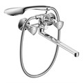 Смеситель для ванны с длинным изливом TEPLO, TEP04-320 TEP04-320 - фото 189452