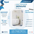 Зеркало настенное с подсветкой в ванную Teymi Ritta 60х80 LED сенсор T20248 1204746