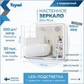 Зеркало настенное с подсветкой в ванную Teymi Solli Pro 100х70 LED сенсор T20256 1205639