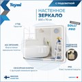 Зеркало настенное с подсветкой в ванную Teymi Solli Pro 100х70 LED сенсор T20256 1205639
