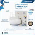 Зеркало настенное с подсветкой в ванную Teymi Solli Oreol Pro 100х70 LED сенсор T20261 1205644