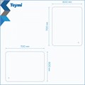 Зеркало настенное с подсветкой в ванную Teymi Solli Pro 60х70 LED сенсор T20253 1205636