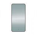 Зеркало настенное с подсветкой в ванную Teymi Solli Black Soft Line 60x120 LED сенсор на взмах T20235S 1201626