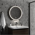 Зеркало настенное с подсветкой в ванную круглое Teymi Lina Supernova Black D60 LED сенсор антипар T20122 1221082 - фото 190186 Зеркало настенное с подсветкой в ванную круглое Teymi Lina Supernova Black D60 LED сенсор антипар T20122 1221082 - фото 190186