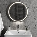 Зеркало настенное с подсветкой в ванную круглое Teymi Lina Supernova Black D60 LED сенсор антипар T20122 1221082 - фото 190187 Зеркало настенное с подсветкой в ванную круглое Teymi Lina Supernova Black D60 LED сенсор антипар T20122 1221082 - фото 190187