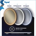 Зеркало настенное с подсветкой в ванную круглое Teymi Lina Supernova Black D60 LED сенсор антипар T20122 1221082 - фото 190189 Зеркало настенное с подсветкой в ванную круглое Teymi Lina Supernova Black D60 LED сенсор антипар T20122 1221082 - фото 190189