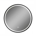 Зеркало настенное с подсветкой в ванную круглое Teymi Lina Supernova Black D60 LED сенсор антипар T20122 1221082 - фото 190199 Зеркало настенное с подсветкой в ванную круглое Teymi Lina Supernova Black D60 LED сенсор антипар T20122 1221082 - фото 190199