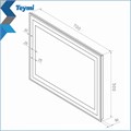 Зеркало настенное с подсветкой в ванную Teymi Hanna 70х50 LED T20250 1204748