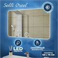 Зеркало настенное с подсветкой в ванную Teymi Solli Oreol 120х70 LED сенсор T20229S 1197553