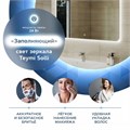 Зеркало настенное с подсветкой в ванную Teymi Solli Oreol 120х70 LED сенсор T20229S 1197553