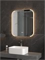 Зеркало настенное с подсветкой в ванную Teymi Solli Luxor 600х650 LED сенсор антипар T20401 1221085