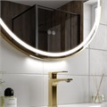 Зеркало настенное с подсветкой в ванную круглое Teymi Lina Supernova Gold D80 LED сенсор антипар T20123 1221083 - фото 190488 Зеркало настенное с подсветкой в ванную круглое Teymi Lina Supernova Gold D80 LED сенсор антипар T20123 1221083 - фото 190488