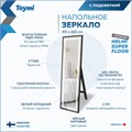 Зеркало напольное с подсветкой в полный рост Teymi Helmi Black Edition 49x165 LED сенсор T20242 1204740