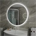 Зеркало настенное с подсветкой в ванную круглое Teymi Oreol D70 LED сенсор T20241S 1204479