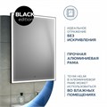 Зеркало настенное с подсветкой в ванную Teymi Helmi Black Edition 50х70 LED T20302 1189782