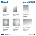 Зеркало настенное с подсветкой в ванную Teymi Helmi Black Edition 50х70 LED T20302 1189782