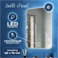 Зеркало настенное с подсветкой в ванную Teymi Solli Oreol 60х70 LED сенсор T20224S 1197550