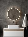 Зеркало настенное с подсветкой в ванную круглое Teymi Lina Romantic Gold D60 LED сенсор антипар T20131 1223539 - фото 191057 Зеркало настенное с подсветкой в ванную круглое Teymi Lina Romantic Gold D60 LED сенсор антипар T20131 1223539 - фото 191057