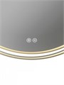 Зеркало настенное с подсветкой в ванную круглое Teymi Lina Romantic Gold D60 LED сенсор антипар T20131 1223539 - фото 191067 Зеркало настенное с подсветкой в ванную круглое Teymi Lina Romantic Gold D60 LED сенсор антипар T20131 1223539 - фото 191067