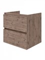 Тумба подвесная для ванной 50 см Teymi Laina дуб темный T60811 1224637 - фото 191226