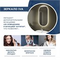 Зеркало настенное с подсветкой в ванную Teymi Iva 45х90 LED сенсор антипар T20601SA 1176106