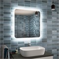 Зеркало настенное с подсветкой в ванную Teymi Solli 80х80 LED сенсор антипар T20206SA 1172124