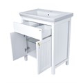 Адель - 70 Тумба с 1 ящ. белая эмаль / раковина УТ000013658