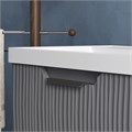 Тумба EQUIL Mirage 80 подвесная 1 ящ. графит софт (под раковину 78857) tpMIRAGE80.1Y-07