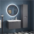 Тумба EQUIL Mirage 80 подвесная 1 ящ. графит софт (под раковину 78857) tpMIRAGE80.1Y-07