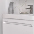 Тумба EQUIL Nice 80 напольная 2 ящ. белая (под раковину 9595-80) tnNICE80.2Y-05