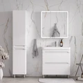 Тумба EQUIL Nice 80 напольная 2 ящ. белая (под раковину 9595-80) tnNICE80.2Y-05