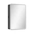 Зеркальный шкаф EQUIL Eltoro LED 60 правый черный софт szELTR60.R