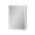 Зеркальный шкаф EQUIL Nice LED 60 с часами правый белый szNICE60.R