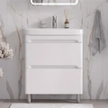 Тумба EQUIL Nice 70 напольная 2 ящ. белая (под раковину 9595-70) tnNICE70.2Y-05
