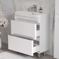 Тумба EQUIL Nice 70 напольная 2 ящ. белая (под раковину 9595-70) tnNICE70.2Y-05