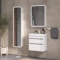 Зеркальный шкаф EQUIL Soldi LED 60 правый белый софт szSOLDI60.R