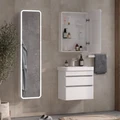 Зеркальный шкаф EQUIL Soldi LED 60 правый белый софт szSOLDI60.R