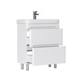 Тумба EQUIL Nice 60 напольная 2 ящ. белая (под раковину 9595-60) tnNICE60.2Y-05